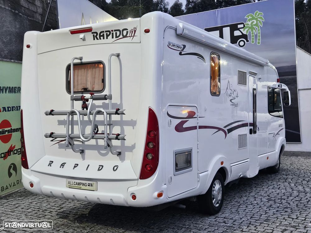 Rapido Le Randonneur 9083DF CHASSI AL-KO CAMA TRANSVERSAL + BASCULANTE - 8