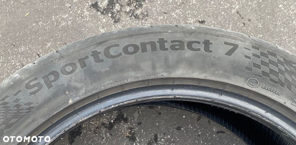2 x OPONA CONTINENTAL SportContact 7 245/45R19 XL 07/24r RANT OCHRONNY - 9