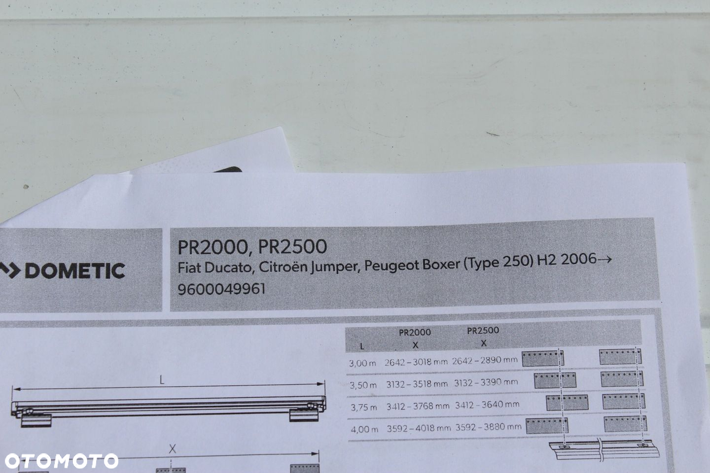 ADAPTER DO MARKIZY DOMETIC PR2000 PR2500 H2 DUCATO JUMPER BOXER - 5