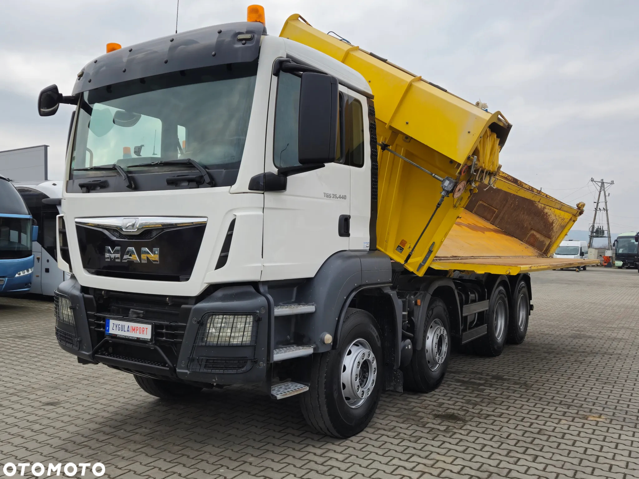 MAN TGS 35.440 / 2 STRONNA WYWROTKA/ HYDROBURTA / SPROWADZONY Z FRANCJI - 19