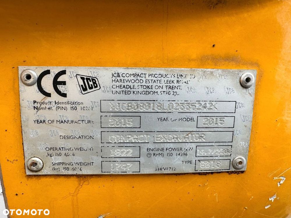 JCB 8018 - 10