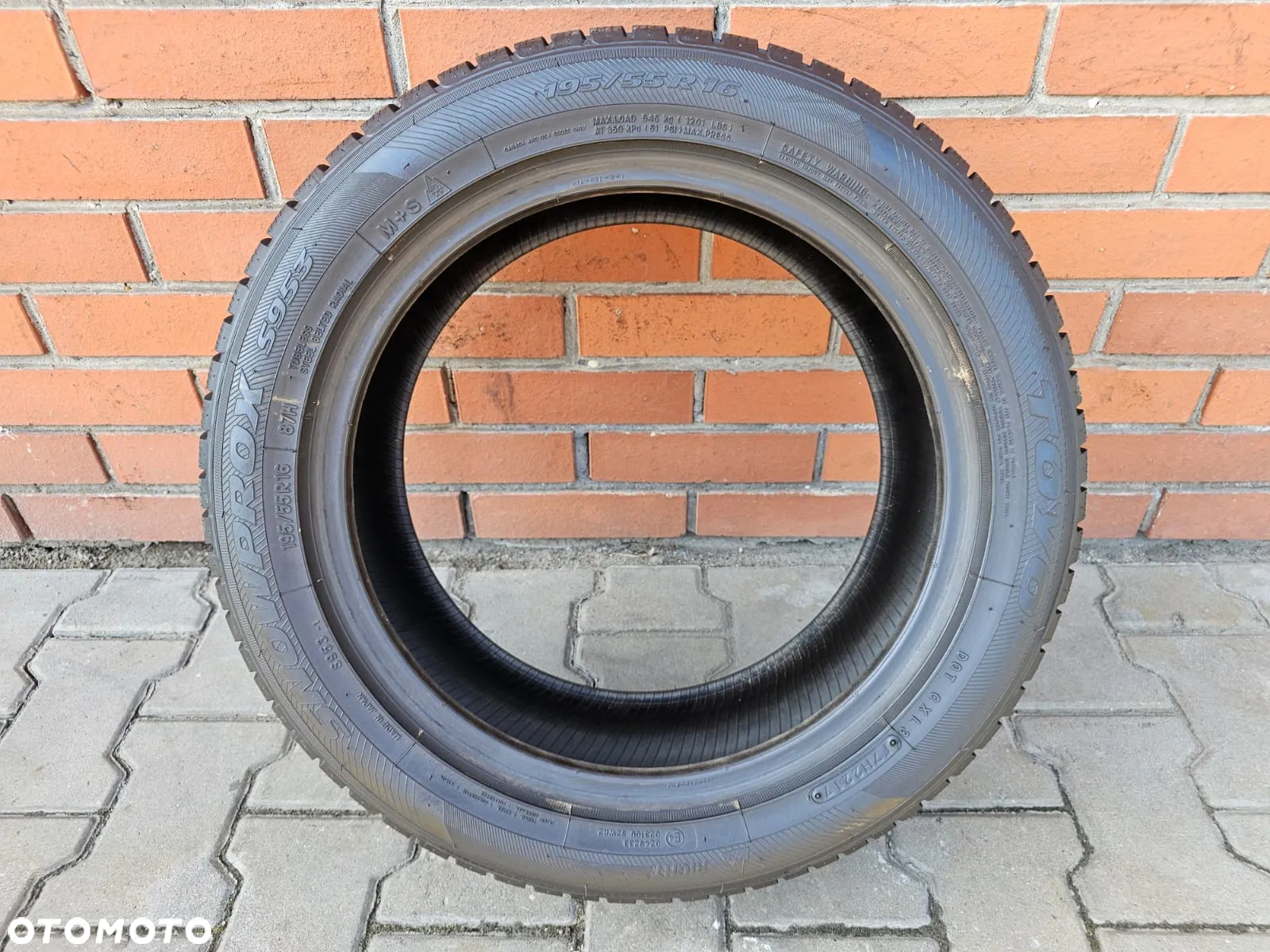 (O71) 195/55R16 87H 7,7mm 17r / Toyo SnowProx S953 - 4