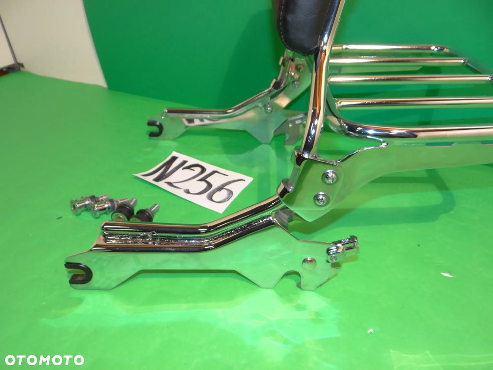 N256 HARLEY DAVIDSON FAT BOY BREAKOUT OPARCIE PASAŻERA+BAGERZNIK  SZYBKI MONTAŻ FLFB FLBFS FAT BOY 114 M8 pasuje do modeli z lat 18 - 2O24 CENA ZA KOMPLET - 4