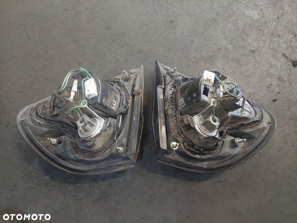 KOMPLETNY TYŁ KLAPA BAGAŻNIKA ZDERZAK LAMPY ALMERA N15 LIFT SEDAN DP1 - 3