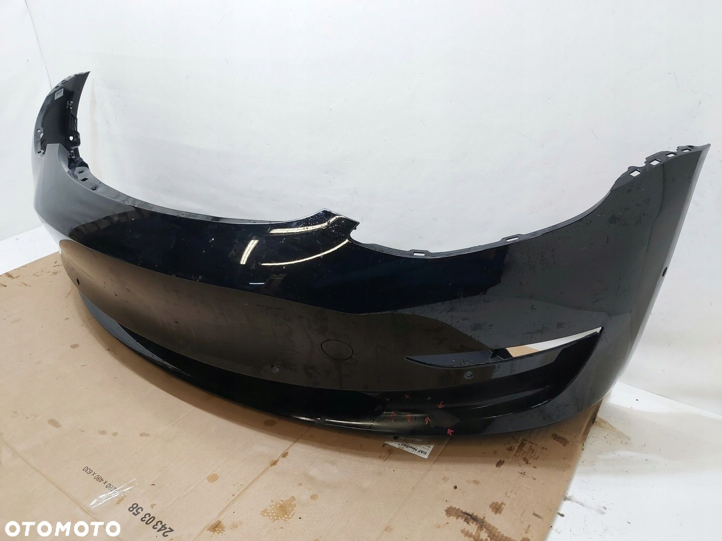 ZDERZAK PRZÓD PRZEDNI KRATKA PŁYTA TESLA MODEL 3 ORYGINAŁ - 2