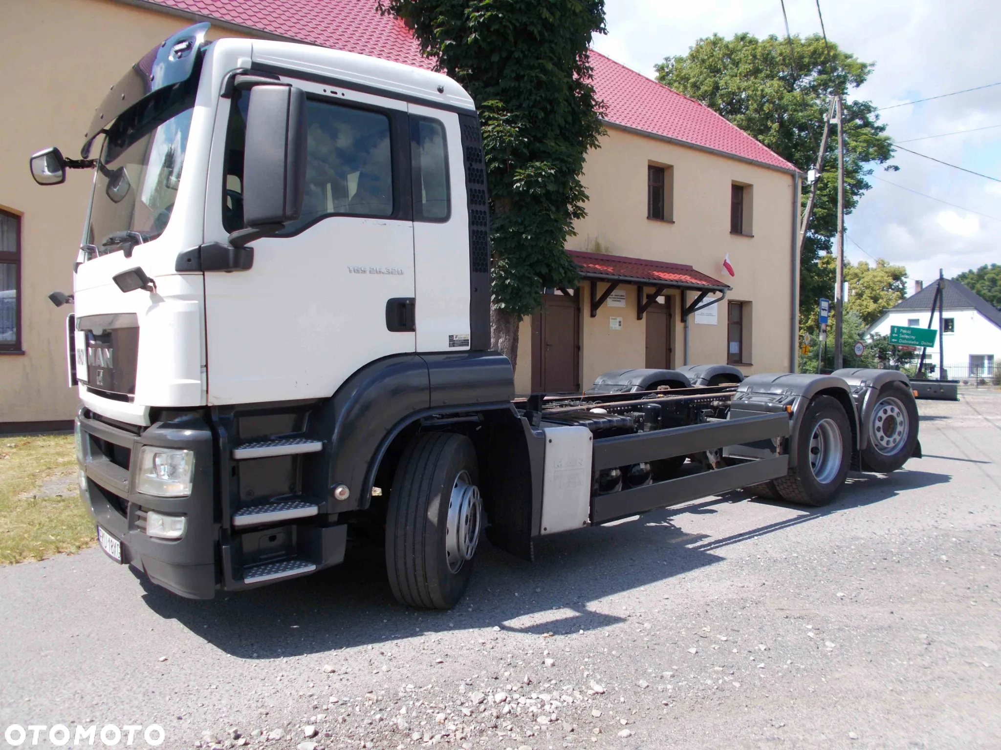 MAN TGS Rama Do Zabudowy // MANUAL // Krótki Rozstaw Osi 420cm // Długa rama 700cm // Pod Autolaweta HDS // 6x2 Oś skrętna - 3