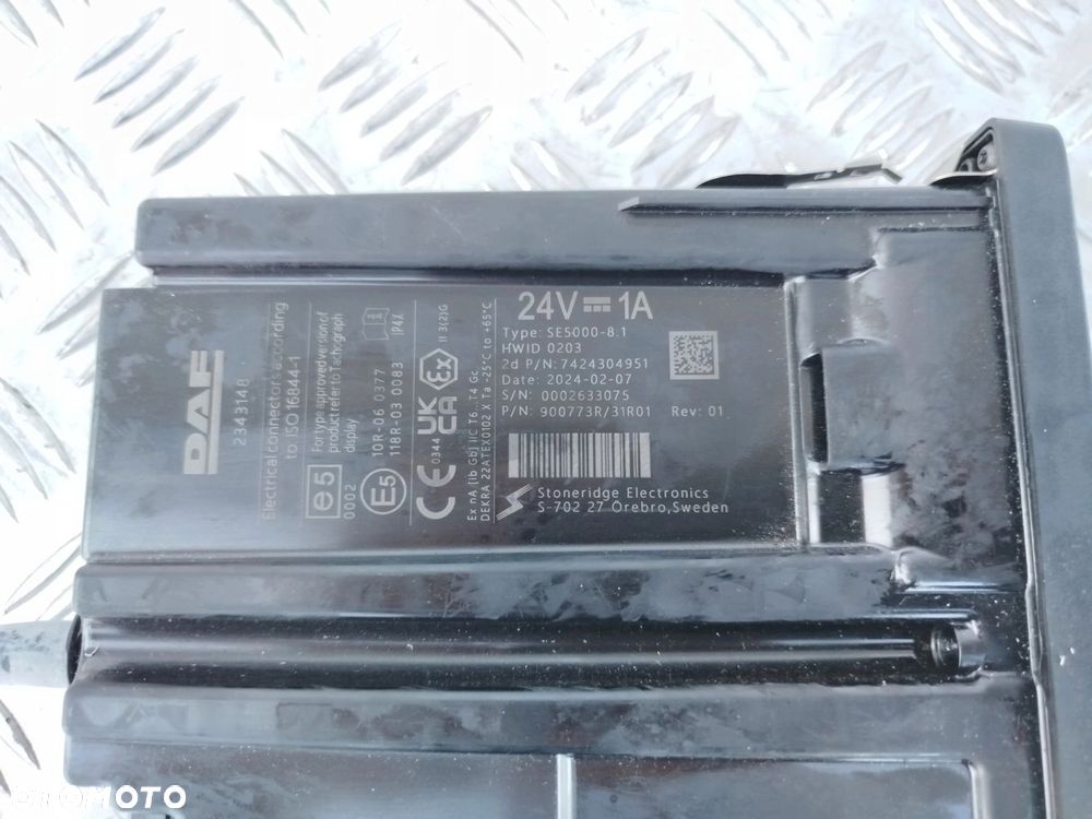 TACHOGRAF DAF KOMPLETNY NOWY TYP - 4