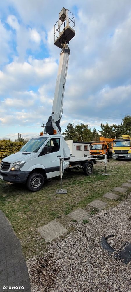 Mercedes-Benz Sprinter 229 000 netto podnośnik koszowy zwyżka 27 m Ruthmann TB 270 - 7