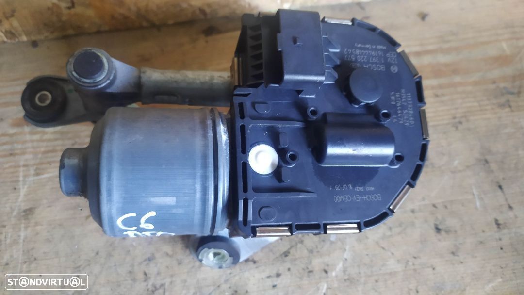 MOTOR LIMPA VIDROS FRENTE CITROEN C6 1397220577 1397220576 - 1