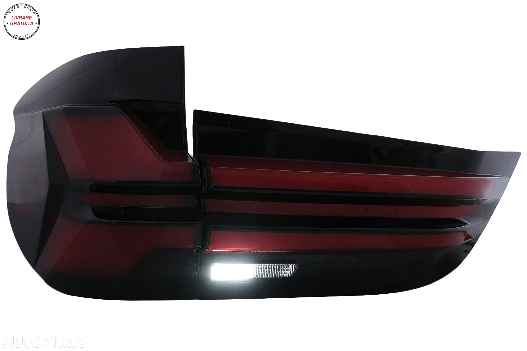 Stopuri Full LED BMW X5 F15 (2013-2018) Conversie la G05 Design- livrare gratuita - 14