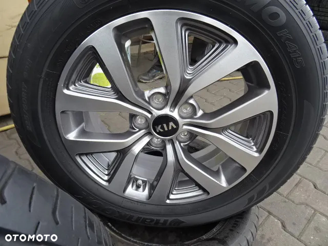 5x114,3x67 6,5Jx17 ET40 Oryginalne koła letnie Kia Sportage z czujnikami ciśnienia - 5
