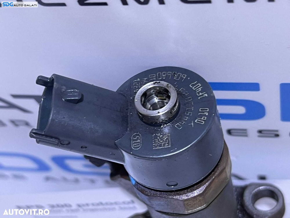 Injector Injectoare Verificat pe Banc cu Fisa Citroen C4 1 1.6 HDI 2004 - 2013 Cod 0445110239 [M9673] - 1