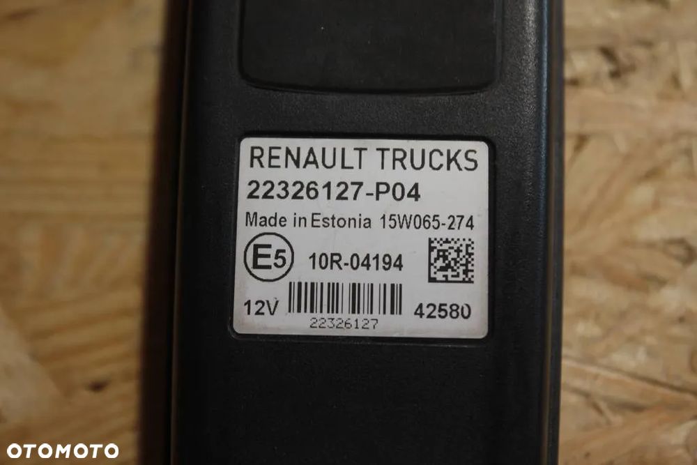 # RENAULT GAMA T RANGE PILOT OGRZEWANIA POSTOJOWEGO WEBASTO 22326127 - 3