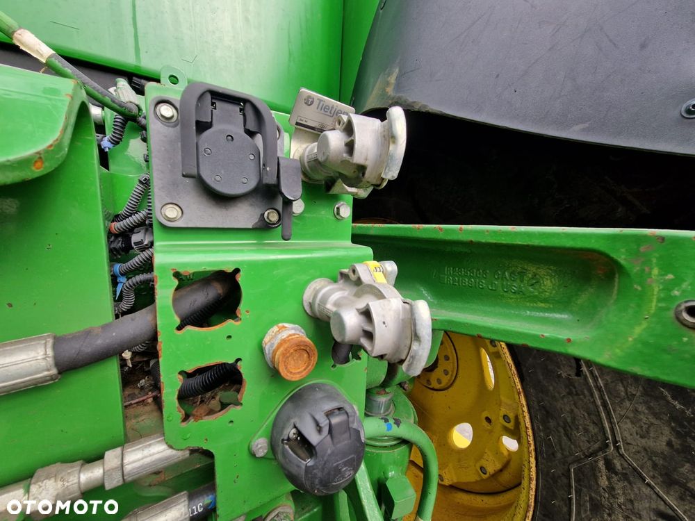 John Deere 7310R 2015r. Tuz WOM Pneumatyka TLS Import - 10