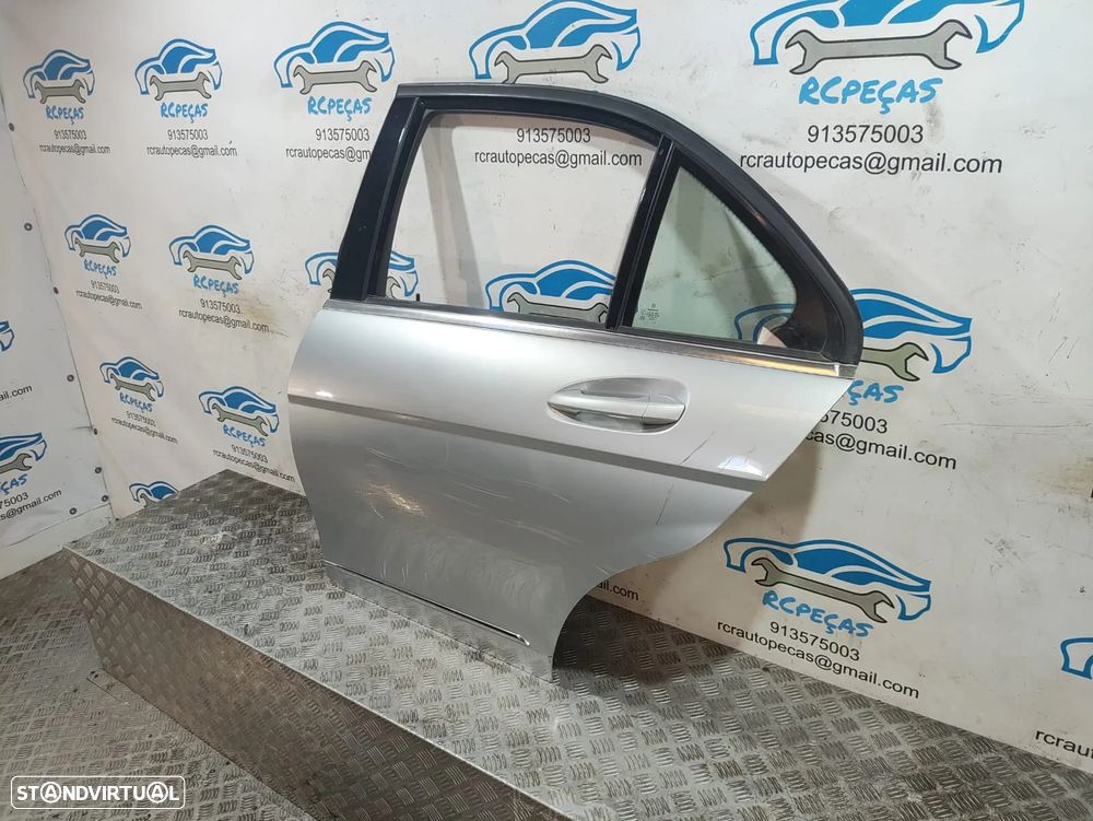 Porta Traseira Esquerda Mercedes Benz Class C W204 Fecho Elevador Motor Puxador Vidro - 6