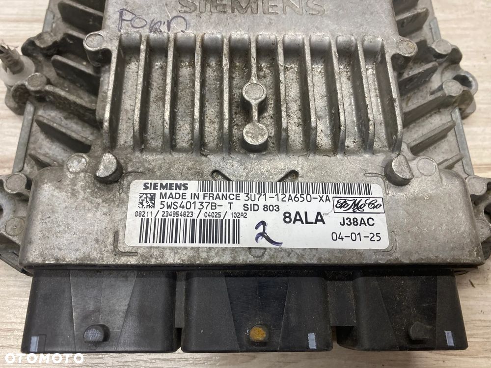 KOMPUTER STEROWNIK SILNIKA ECU FORD FOCUS MK2 5WS40137BT 3U7112A650XA - 2