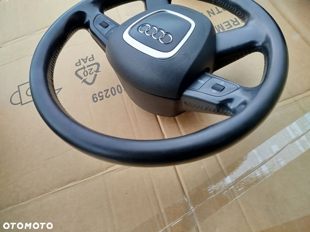 Audi A4 B7 kierownica wielofunkcyjna manetka tempomat - 4