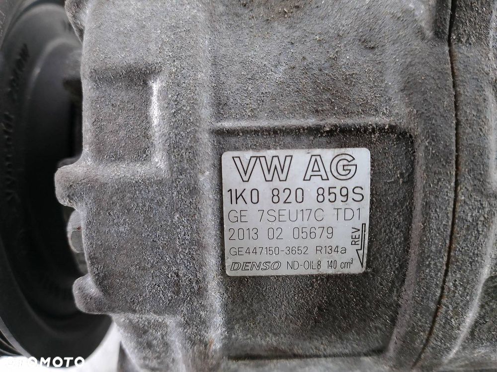 POMPA, SPRĘŻARKA KLIMATYZACJI AUDI A3 8P/8PA/8P7 1K0820859S  GE447150-3652 - 4
