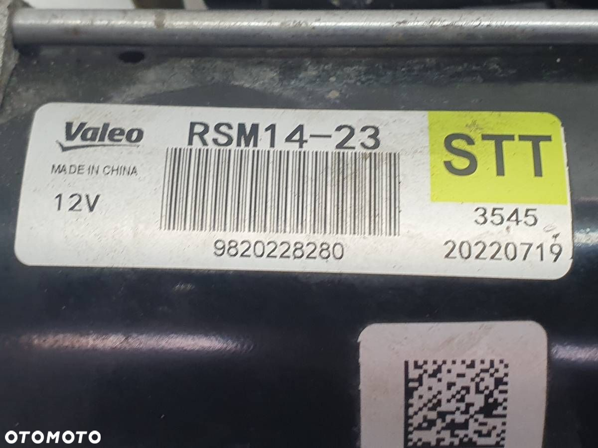 ROZRUSZNIK 1.6 PURETECH 180 CITROEN C5 X 9820228280 - 2