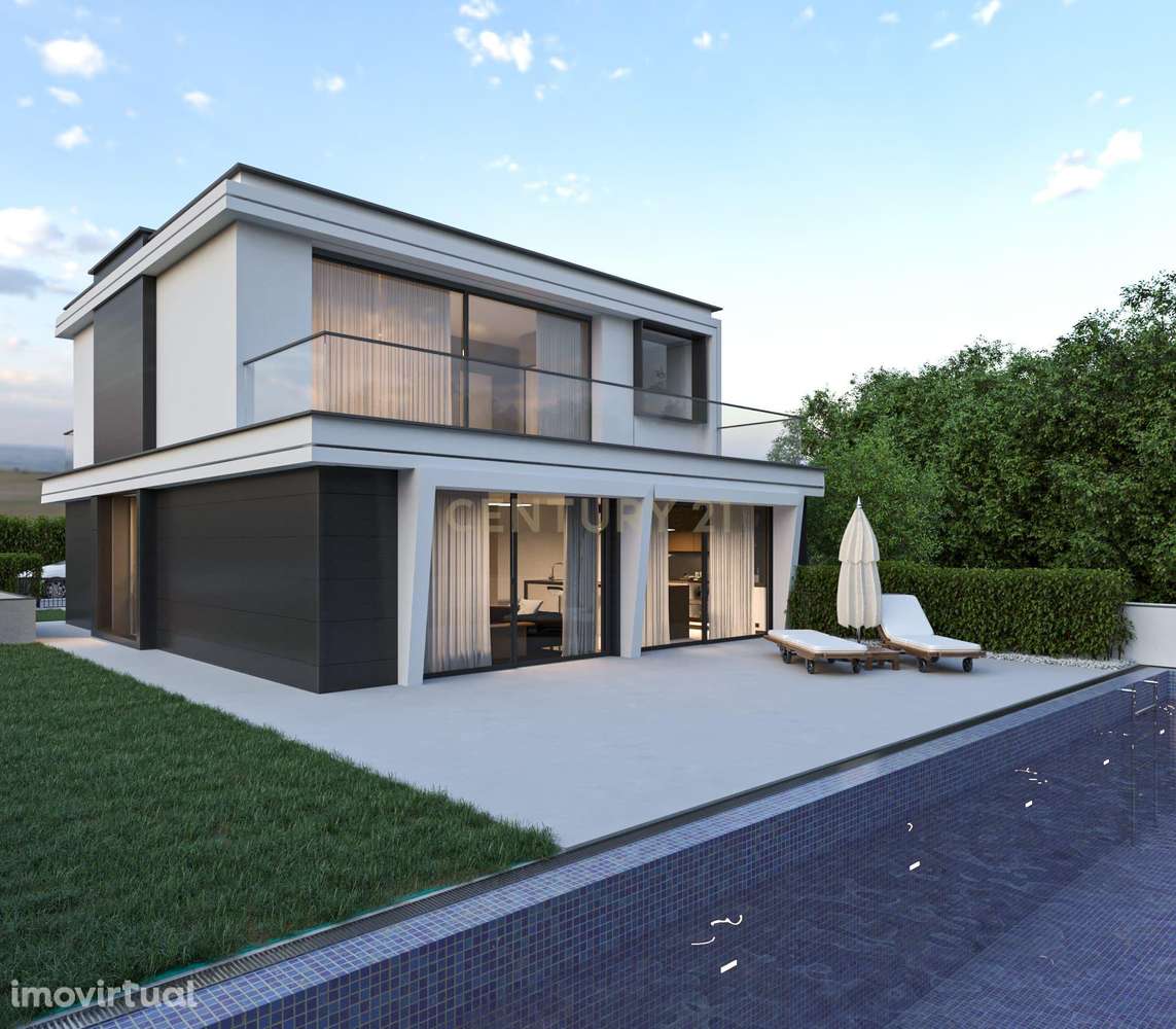 Moradia T4 | Contemporânea | Gambelas | PIscina Aquecida - Grande imagem: 3/36