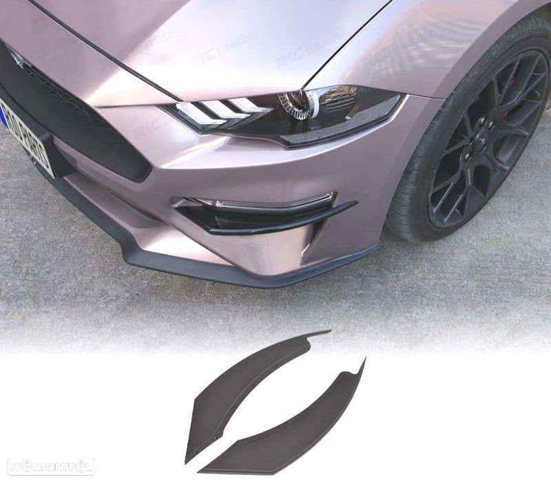 SPLITERS FAROIS DE NEVOEIRO FORD MUSTANG 18-20 - 1