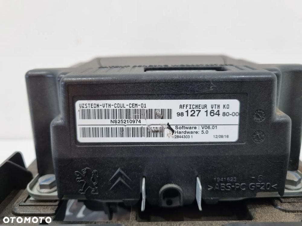 PEUGEOT EXPERT III JUMPY III PROACE II HEAD UP 9812716480 - 6