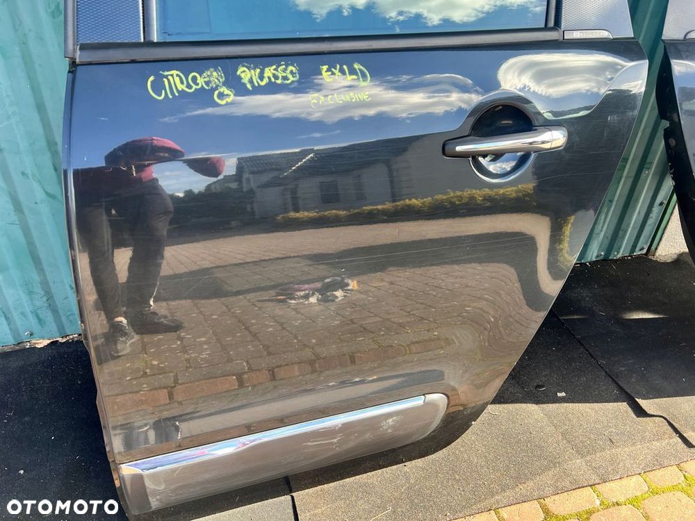 Drzwi TYLNE LEWE lewy tył CITROEN C3 PICASSO Exclusive roleta EXLD - 4