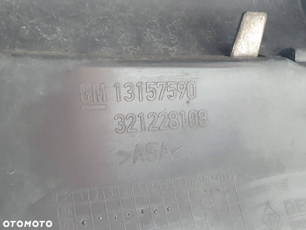 ATRAPA GRILL ZDERZAKA OPEL ZAFIRA B 13157590 - 6