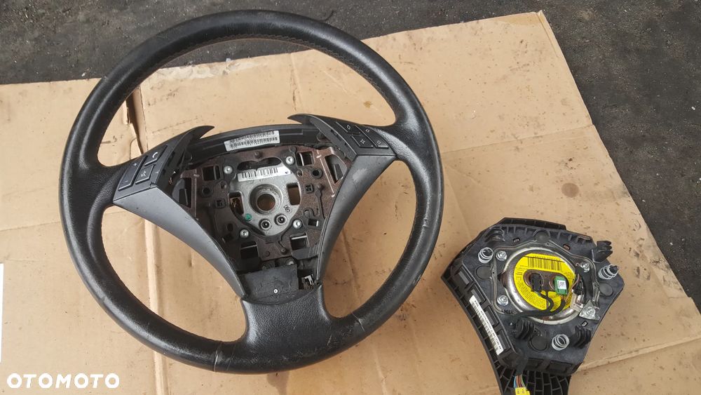 Kierownica z poduszką multifunkcja BMW seria 5 E60 E61 - 3