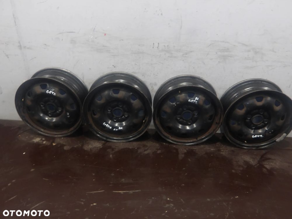 HYUNDAI GETZ 1.1B FELGI STALOWE STALÓWKI 4X100 R14 5J ET46 5291025600 - 1