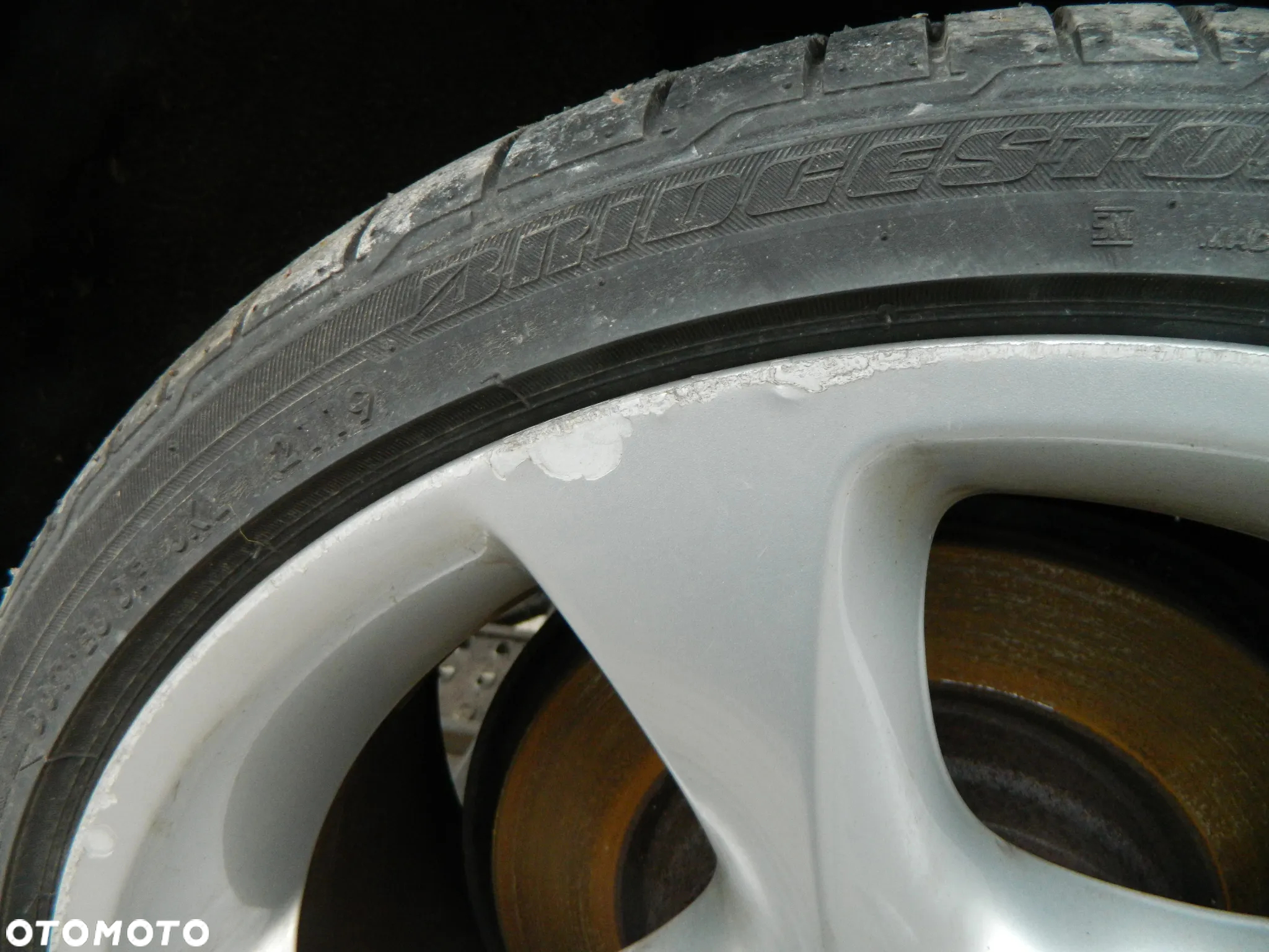 4 X FELGI ALUMINIOWE BRIDGESTONE 19'' - 12