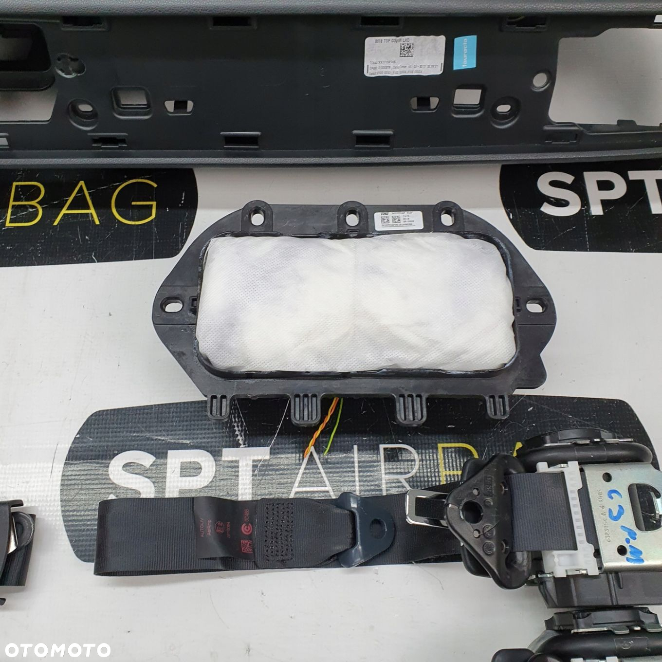 CITROEN C3 III DESKA ROZDZIELCZA KONSOLA KOKPIT PULPIT PODUSZKI AIRBAG AIR BAG PASY KIT SET - 8