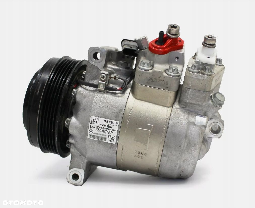 SPRĘŻARKA KLIMATYZACJI DO MERCEDES W222 W212 A0008309902 ORYGINAŁ - 2