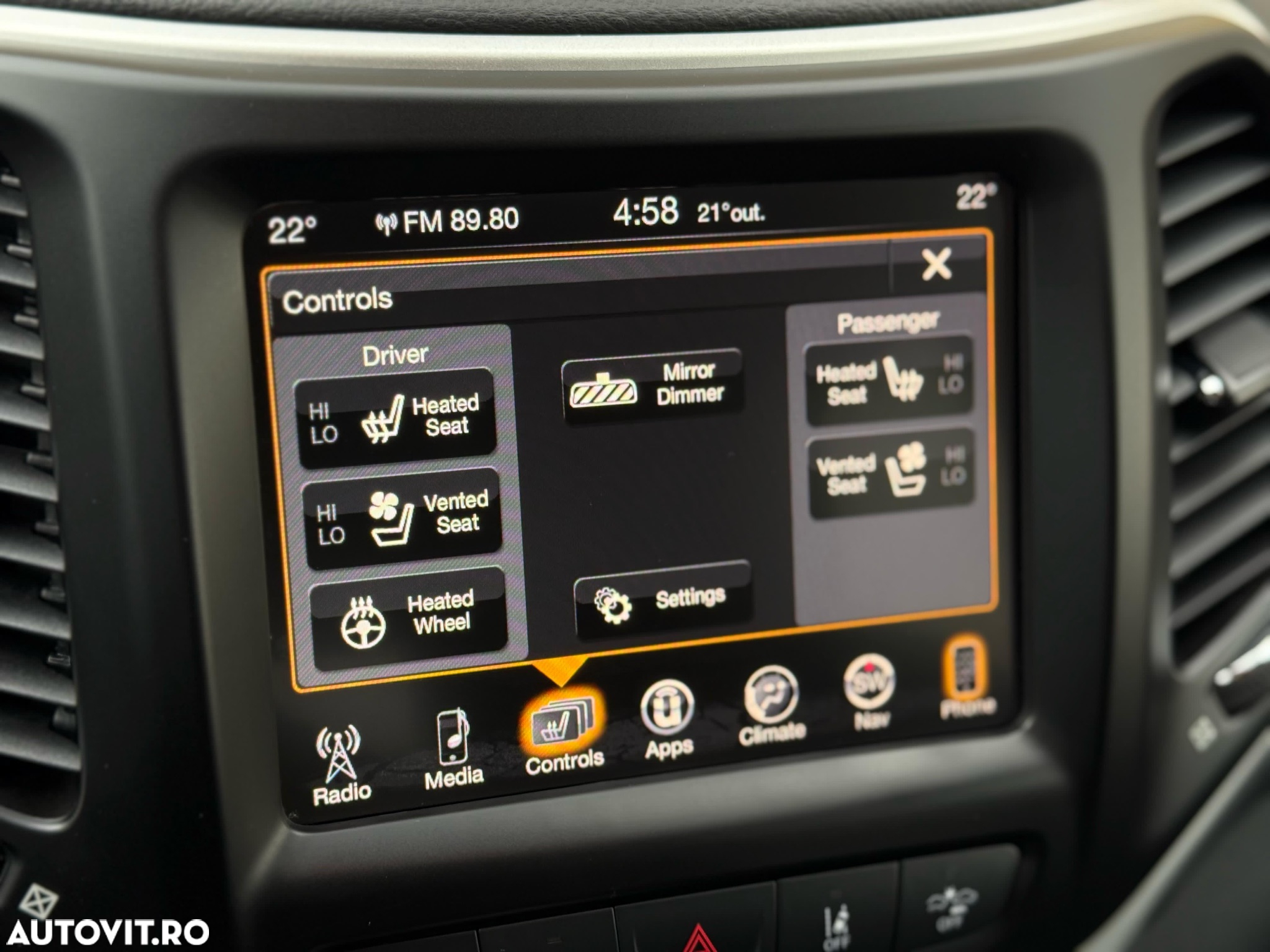 Jeep Cherokee 2.2 MJet AWD Limited - 15