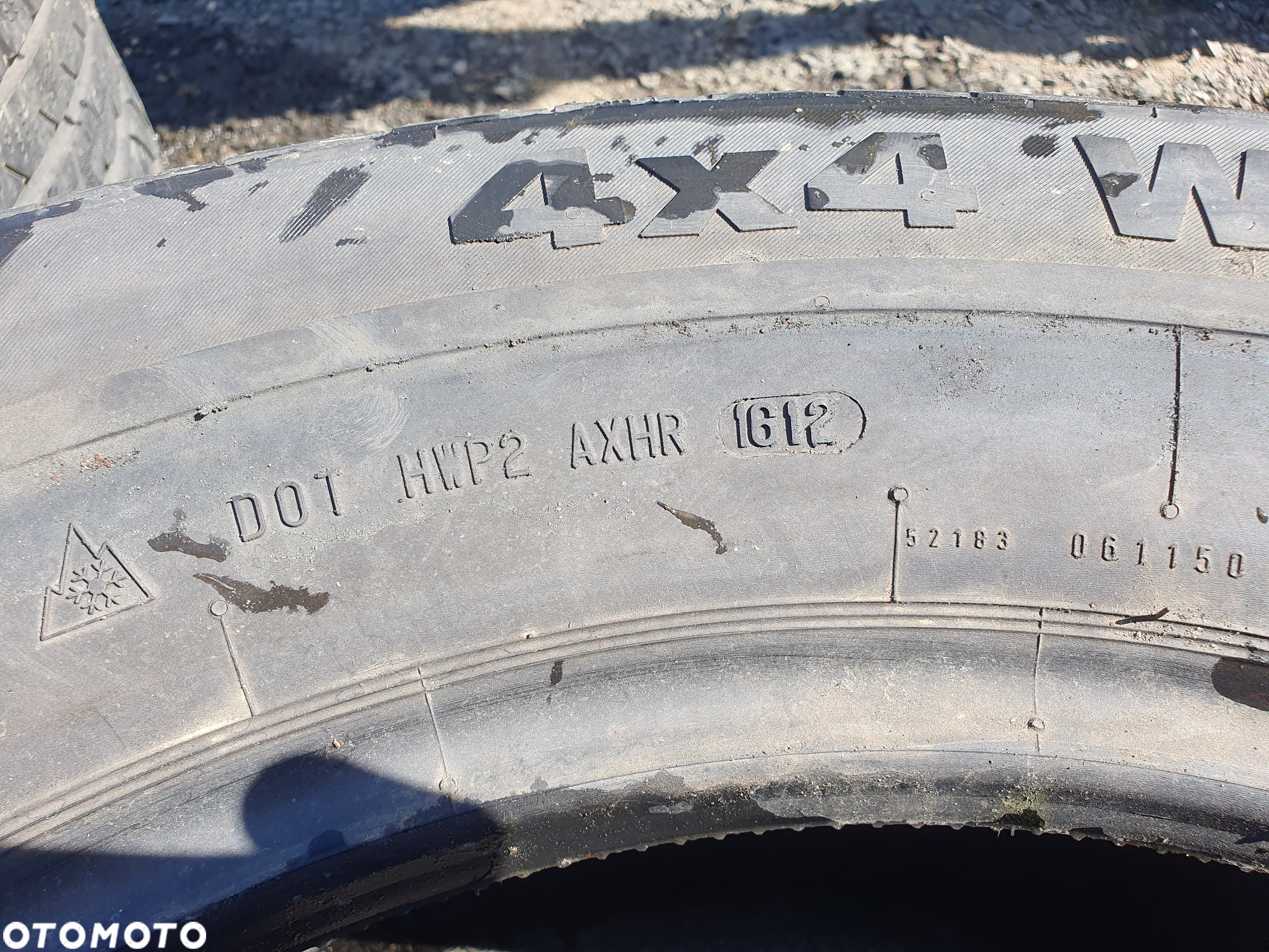 4x OPONY ZIMOWE CONTINENTAL 4x4 WINTER CONTACT 265/60/R18 KOMPLET 4 SZTUKI 2012r - 5