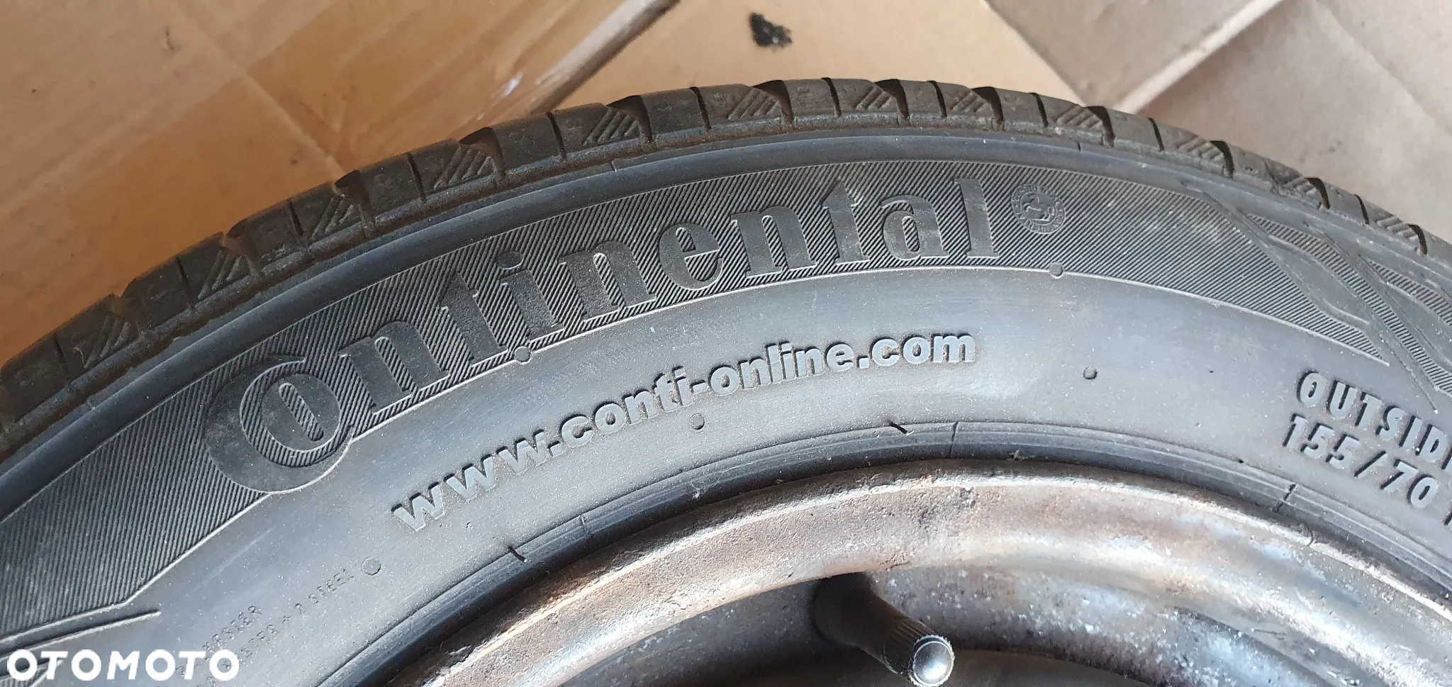 Felgi stalowe z oponami Opel Lancia 4x100 155/70 R13 A4471297 - 7