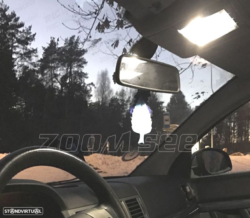 KIT COMPLETO 7 LAMPADAS LED INTERIOR PARA SEAT IBIZA 3 MK III 6 K 00-02 - 4