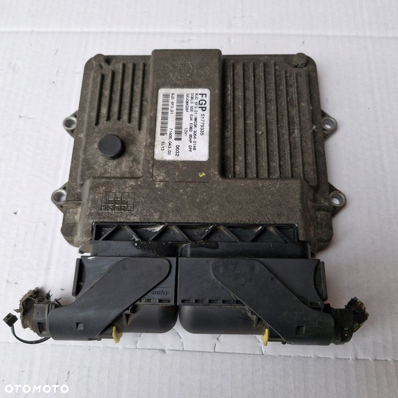 KOMPUTER STEROWNIK FIAT DOBLO 1.3 JTD 51779335 - 1