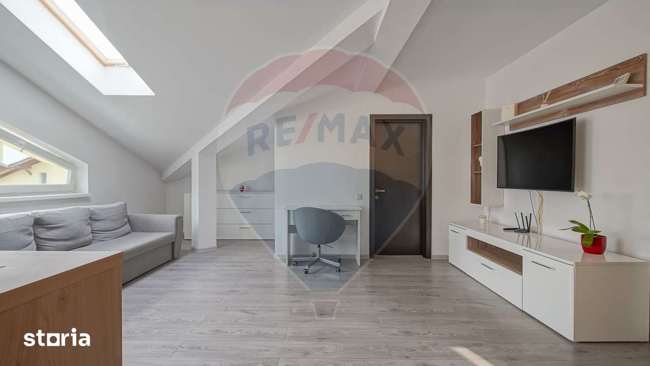 Apartament 2 camere, 53 mp, open space, mobilat&utilat, Sânpetru — fotografia 3