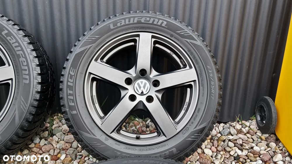 T5 T6 Transporter Multivan Caravelle Volkswagen 5x120 17 Koła Felgi Opony Zimowe - 9