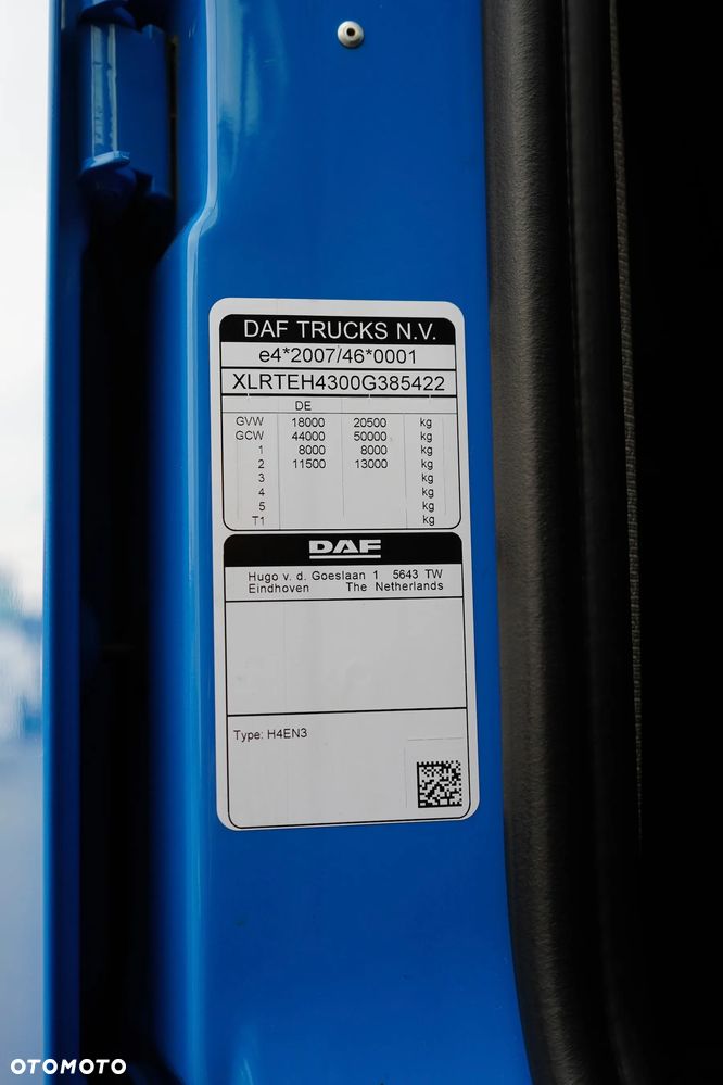 DAF / 106 / 480 / EURO 6 / ACC / I - COOL / RETARDER / SUPER SPACE CAB - 11