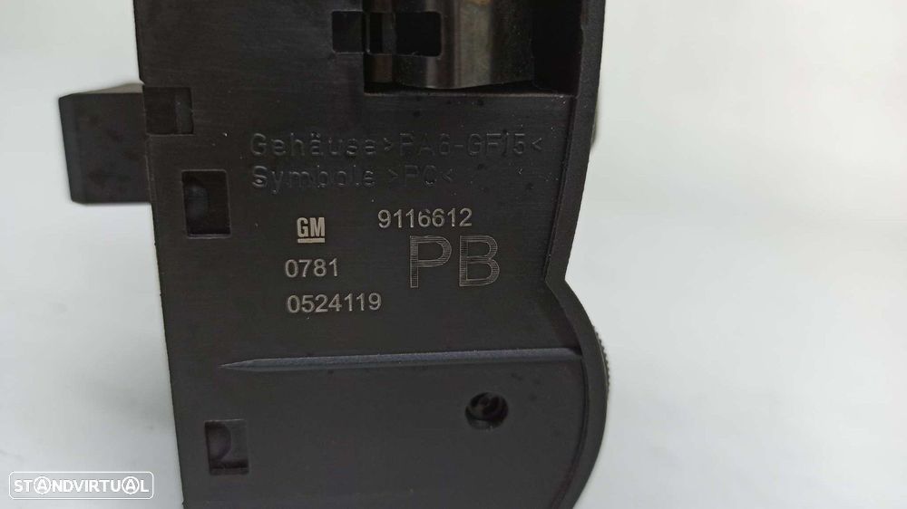 COMANDO DAS LUZES OPEL CORSA C CLUB - 4