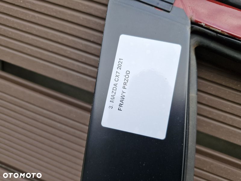 mazda cx-7 cx7 drzwi prawy przód prawe przednie - 2