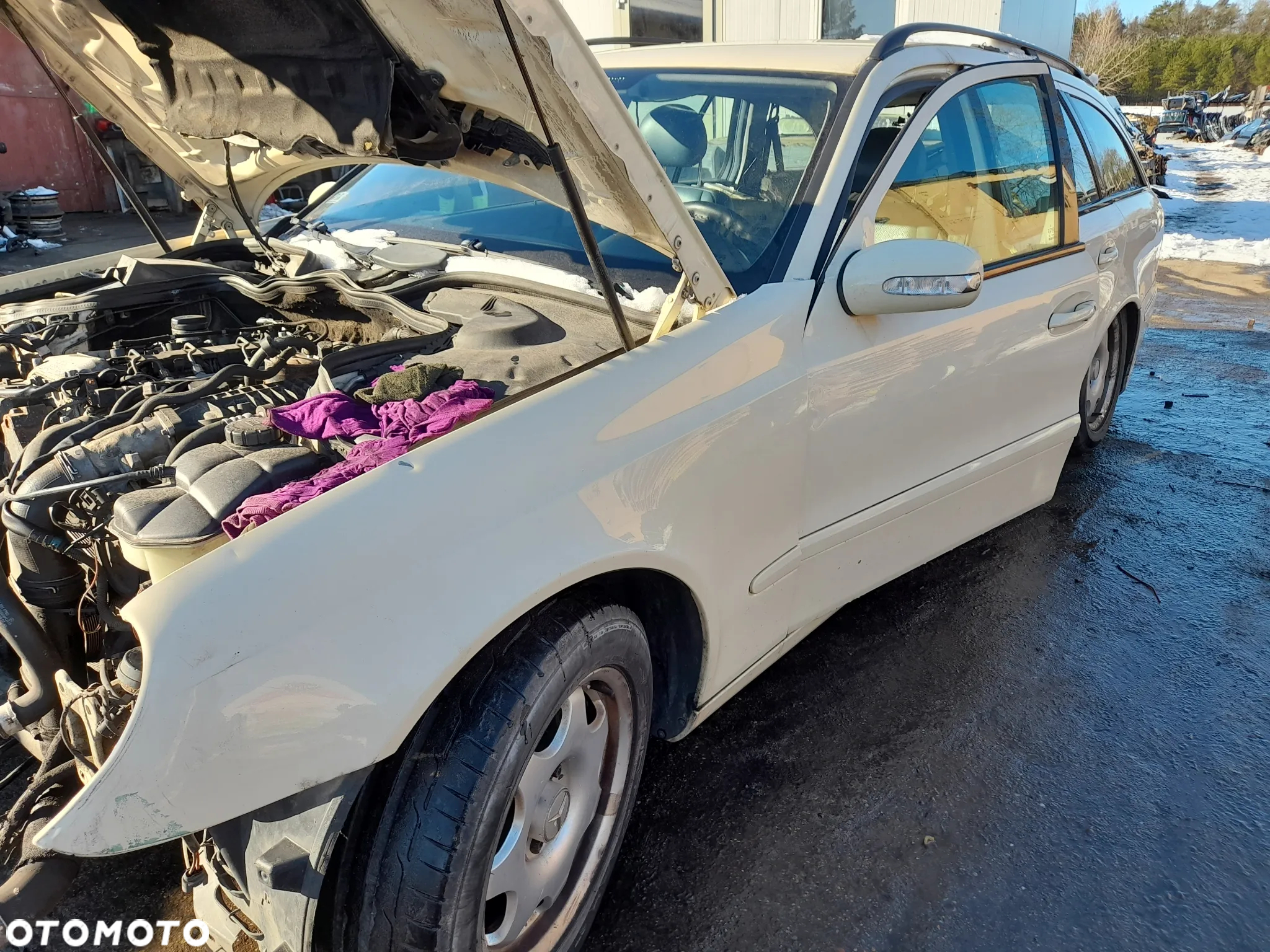 MERCEDES KLASA E W211 DRZWI LEWY TYŁ LEWE TYLNE 623 - 18