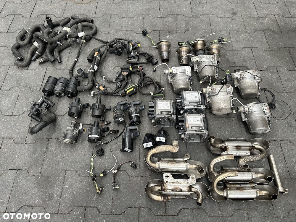 Wymienik ciepła silnik palnik pompka wody Scania Thermo Pro 38 - 1