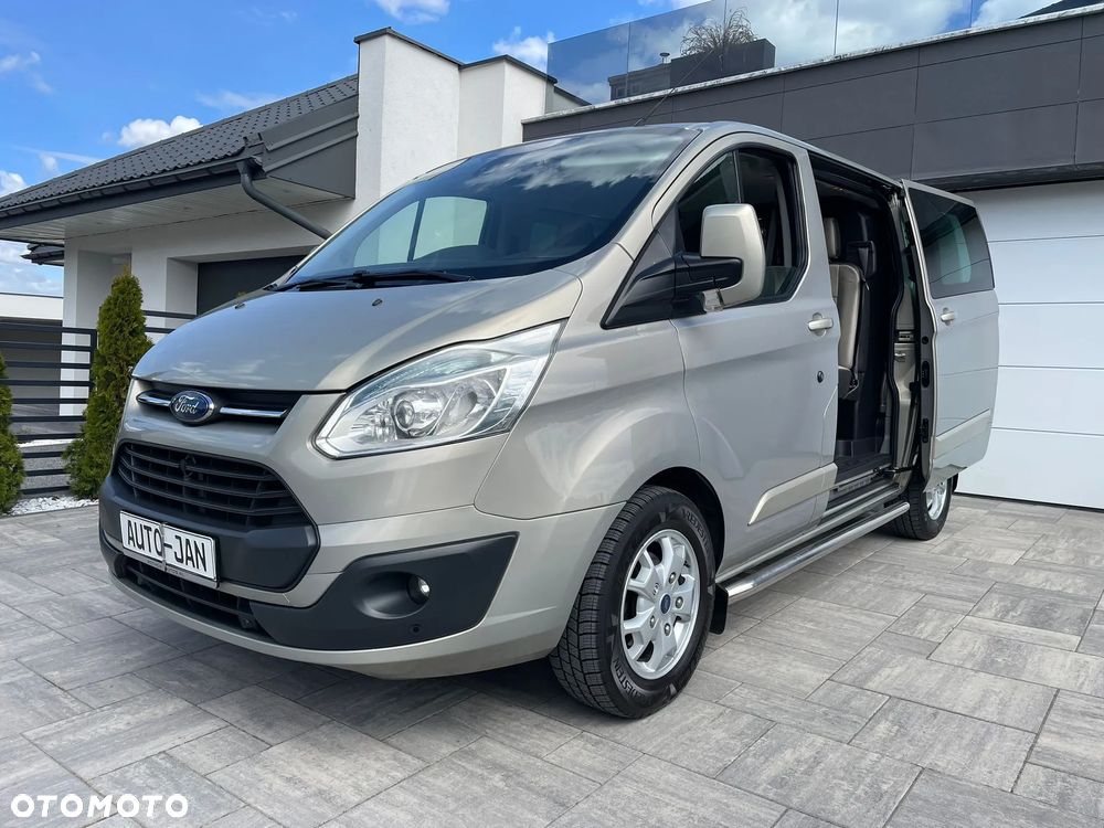 Ford TRANSIT CUSTOM Klima Navi Kamera Grzane Fotele 2xDrzwi Boczne Skóry Dubel Kabina Tempomat 2xPdc Rury - 26