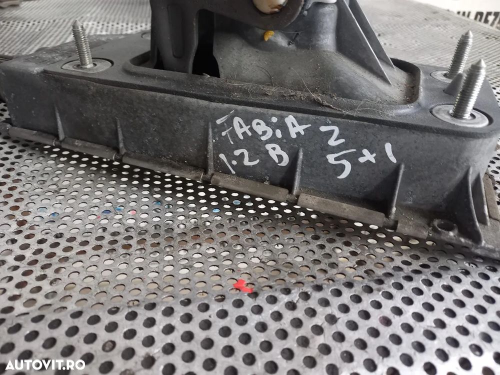 Timonerie Cu Cabluri Skoda Fabia 2 5+1 Trepte 1.2 Benzina Motor CGP Cod 6QCG - Dezmembrari Arad - 6