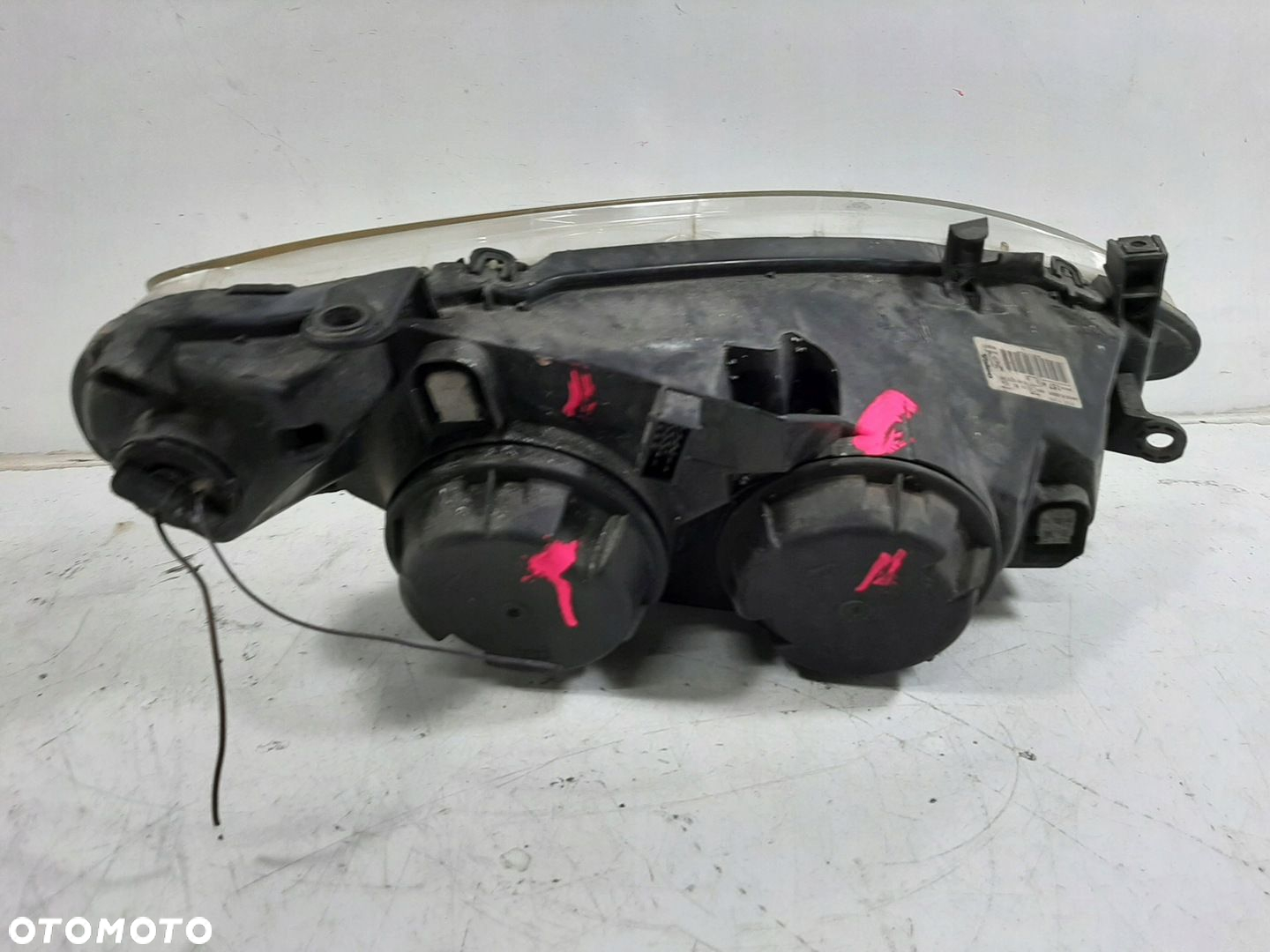 PEUGEOT 307 1.6HDI 3D 04R LAMPA LEWY PRZOD VALEO 9641615780 - 10