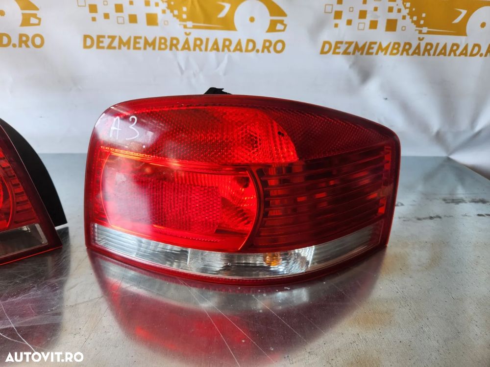 Stopuri Lampa Stop Tripla Stanga Dreapta Audi A3 8P Model 2-3 Usi An 2003-2004-2005-2006-2007-2008 - 7