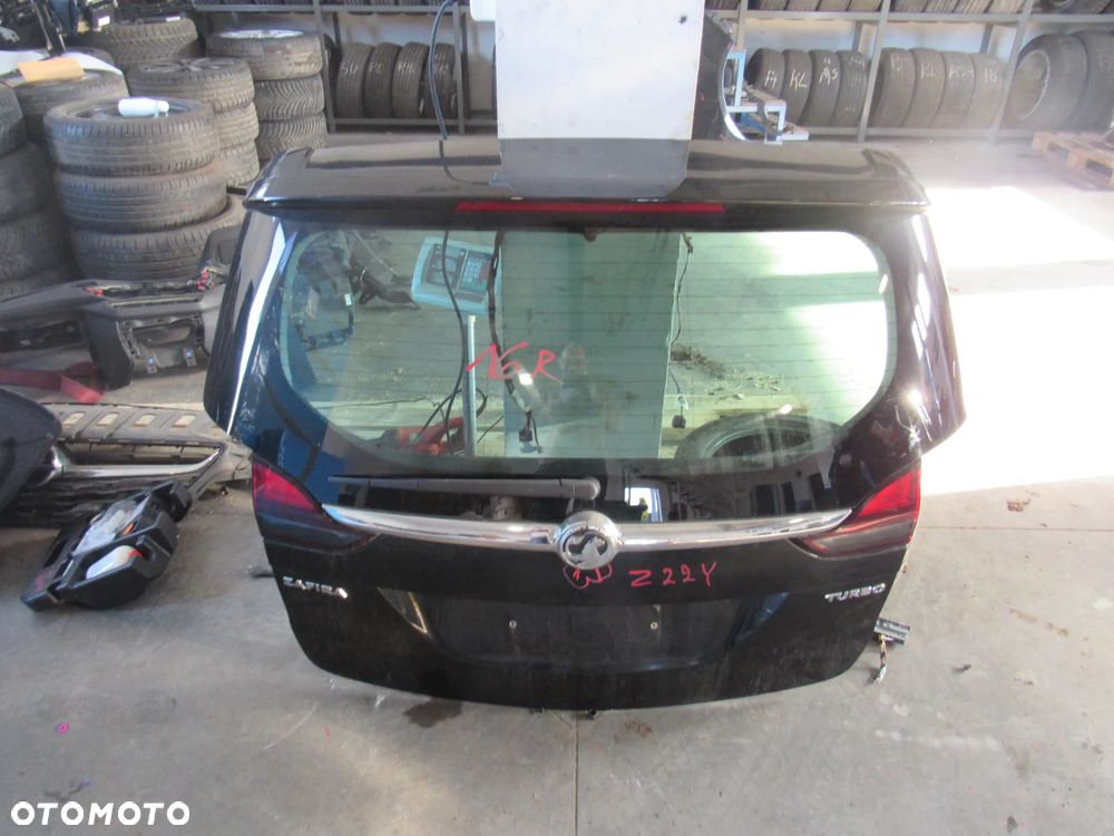 opel zafira c lift tył klapa z22y - 1